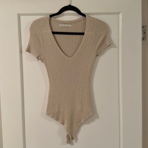 Abercrombie & Fitch Ribbed Bodysuit